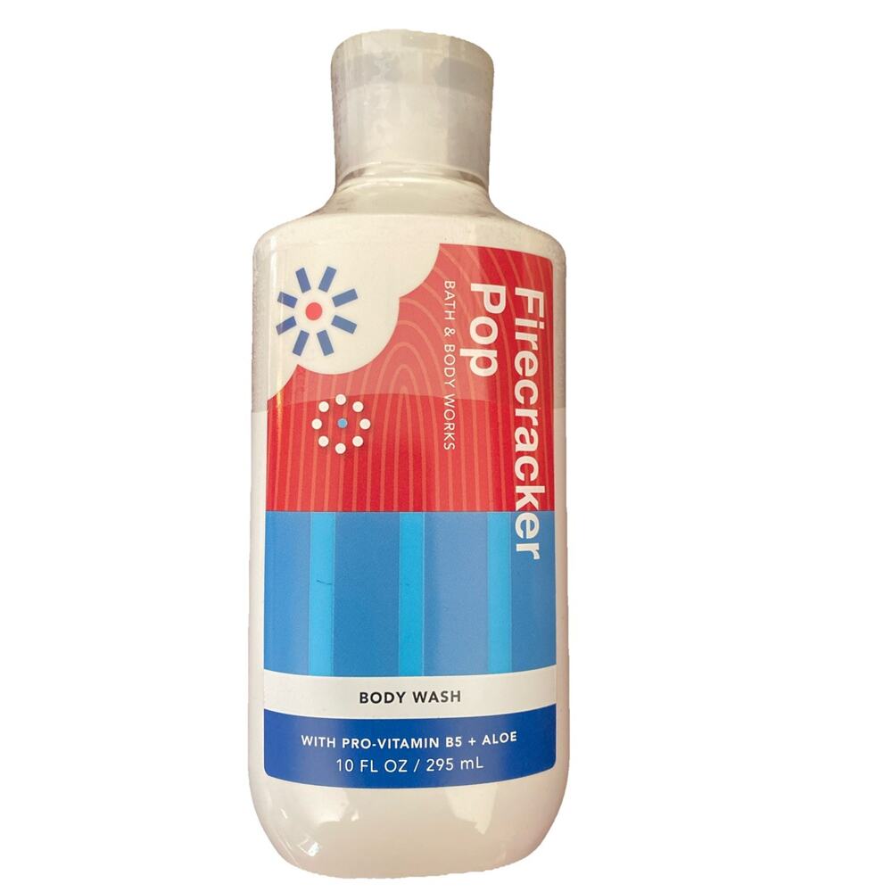 Bath & Body Works FIRECRACKER POP Body Wash 10 fl oz NEW Sealed